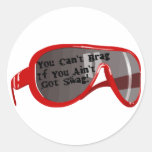 Swag Round Stickers