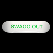 SWAGG OUT SKATE BOARD skateboards