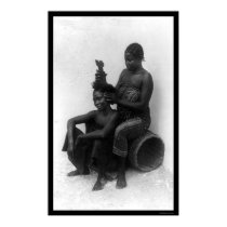 Swahili Women Fixing Hair 1902 posters by lc_vintagephotos Swahili Women Fixing Hair 1902 posters