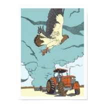 Swainson's Hawk and the Locusts Print