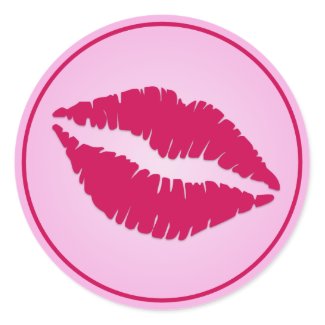 SWAK Lips sticker