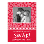 SWAK! Valetine's Day Photo Card (Red) Invites