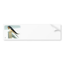 Swallow 8W93D-05 bumper stickers by TraffordPhotos Swallow 8W93D-05 bumper stickers