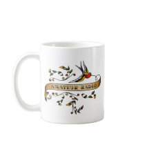 Swallow and Scroll with Amateur Radio Mug