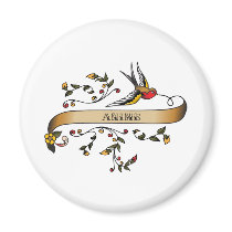 Swallow and Scroll with Anime magnets by busybees Swallow and Scroll with Anime magnets