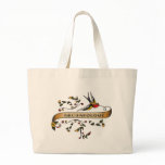 Swallow and Scroll with Archaeology Tote Bags