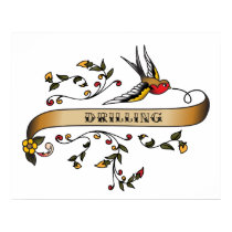 Swallow and Scroll with Drilling posters by busybees Swallow and Scroll with Drilling posters