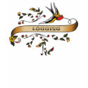 Swallow and Scroll with Logging shirt