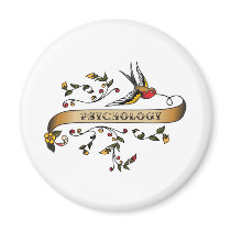 Swallow and Scroll with Psychology magnets by busybees Swallow and Scroll with Psychology magnets