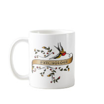 Swallow and Scroll with Psychology mugs