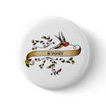 Swallow and Scroll with Rugby buttons