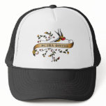 Swallow and Scroll with Scuba Diving hats