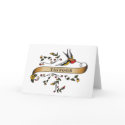 Swallow and Scroll with Tattoos cards by busybees Swallow and Scroll with Tattoos cards
