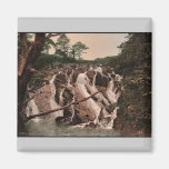 Swallow Falls, Fairy Glen, Bettws-y-Coed (i.e. Bet Fridge Magnet
