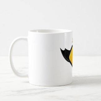 Swallow Girl Superhero Logo Coffee Mug mug