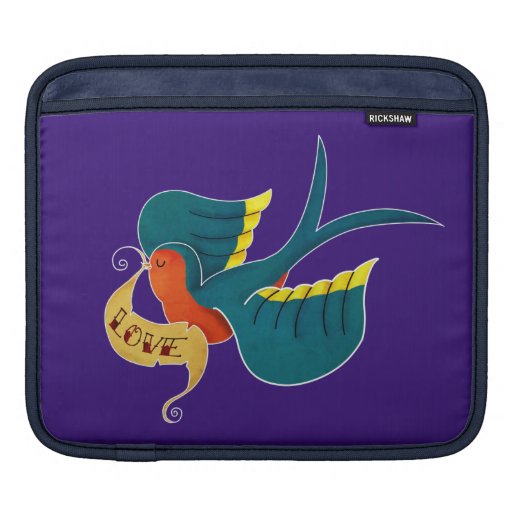 Swallow in Love iPad Sleeves