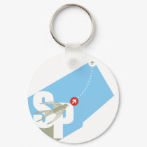 Swallow keychain by surrealitee Swallow keychain