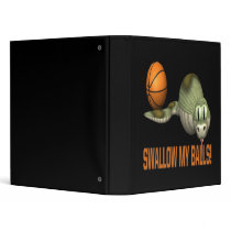 Swallow My Balls 3 Ring Binder
