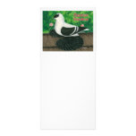 Swallow Pigeon:  Saxon Custom Rack Card