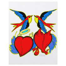 Swallows and Hearts Tattoo flyers by Mustang_Lady Swallows and Hearts Tattoo flyers