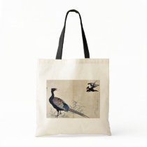 Swallows and pheasant by Kitagawa, Utamaro Ukiyoe Canvas Bag
