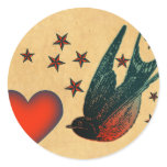 Swallows and Stars stickers
