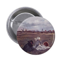Swallows - Edouard Manet Buttons