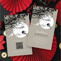 Swallows in Moonlight Ash Custom Profile Card