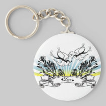 Swallows Love Keychain keychains
