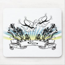 Swallows Love Mousepad mousepads
