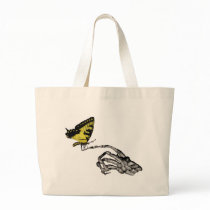 Swallowtail butterfly bag