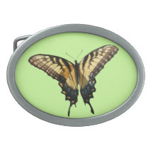 Swallowtail Butterfly Belt Buckle
