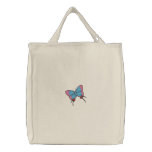 Swallowtail Butterfly Embroidered Bag