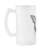 Swallowtail Butterfly ink drawing mug mugs
