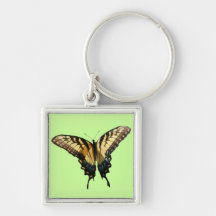 Swallowtail Butterfly Keychain