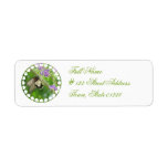 Swallowtail Butterfly Mailing Label