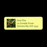 Swallowtail Butterfly Return Address Label