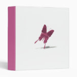 Swallowtail Pink Butterfly Binder