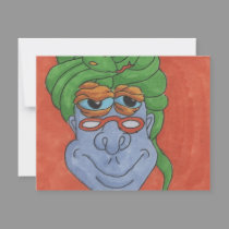 Swami the Monster invitations