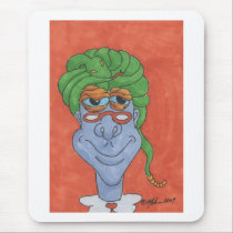 Swami the Monster mousepads
