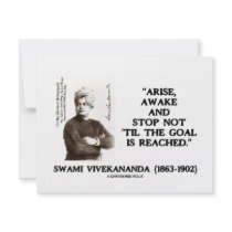 Swami Vivekananda Arise Awake Stop Not 'Til Goal invitations by unfinishedpolis Swami Vivekananda Arise Awake Stop Not 'Til Goal invitations