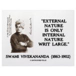 Swami Vivekananda External Nature Internal Nature Letterhead Design