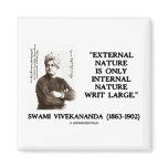 Swami Vivekananda External Nature Internal Nature Magnet