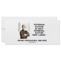 Swami Vivekananda External Nature Internal Nature rack cards by unfinishedpolis Swami Vivekananda External Nature Internal Nature rack cards