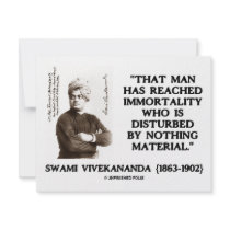 Swami Vivekananda Man Reached Immortality Material invitations