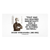 Swami Vivekananda Man Reached Immortality Material photo cards