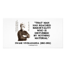Swami Vivekananda Man Reached Immortality Material Picture Card