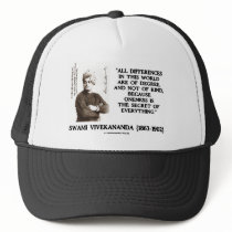 Swami Vivekananda Oneness Secret Of Everything Hats