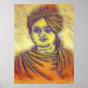 Swami Vivekananda Portrait Poster