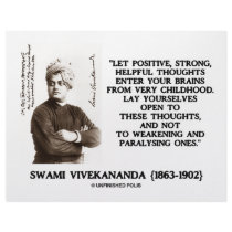 Swami Vivekananda Positive Strong Helpful Thoughts letterhead